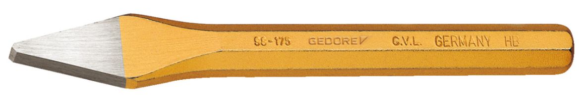 Gedore 8704630 98-125 Cincel cremallera 8 caras 125x10x5 mm