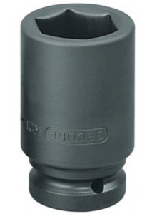 Gedore 6185940 K 21 L 36 Llave de impacto de 1" de longitud hexagonal de 36 mm