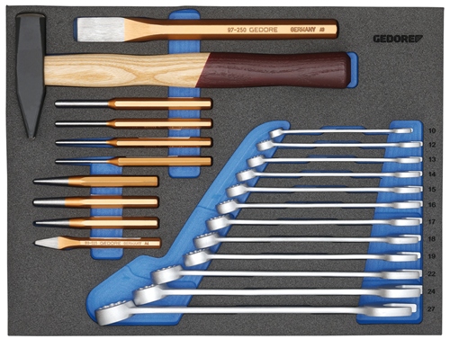 Gedore 3005224 1110 CTB2 01 Surtido de herramientas 22 piezas