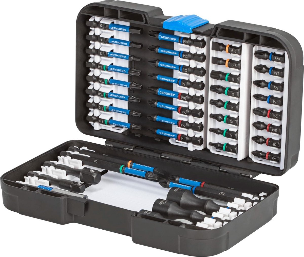 Gedore 3100316 666-042 JUEGO DE BROCAS DE TORSIÓN 42 piezas