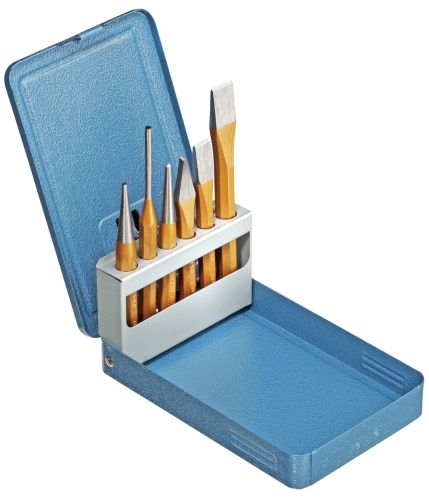 Gedore 3107531 SB 106 D Juego de cinceles en estuche metálico 6 piezas