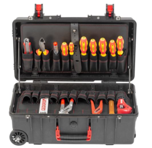 Gedore RED 3301644 R21902072 Maletín de herramientas sanitario 72 piezas