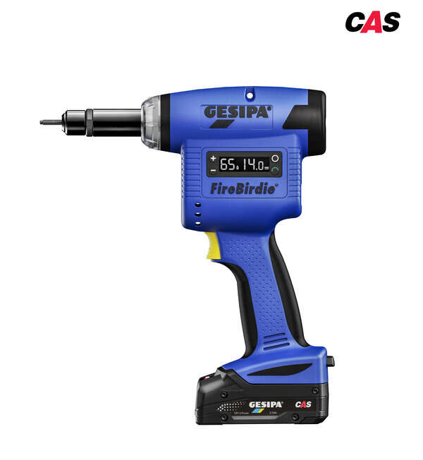 Gesipa 212151866 Alicates para tuercas ciegas a bater&iacute;a, con 2 bater&iacute;as de 18 V y 2,0 Ah y un cargador en caja