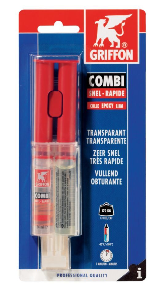 Griffon 6304033 Jeringa doble Combi fast 24ml