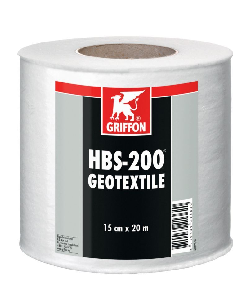 Griffon 6308952 HBS-200 Rollo geotextil 15 cm x 20 m