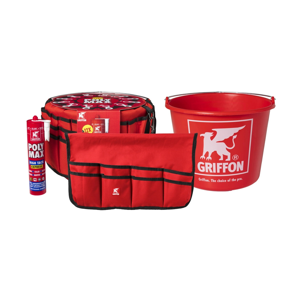 Griffon 7003346 POLY MAX High-Tack Express Adhesivo y sellador de montaje blanco 435g 12pcs en Toolbucket