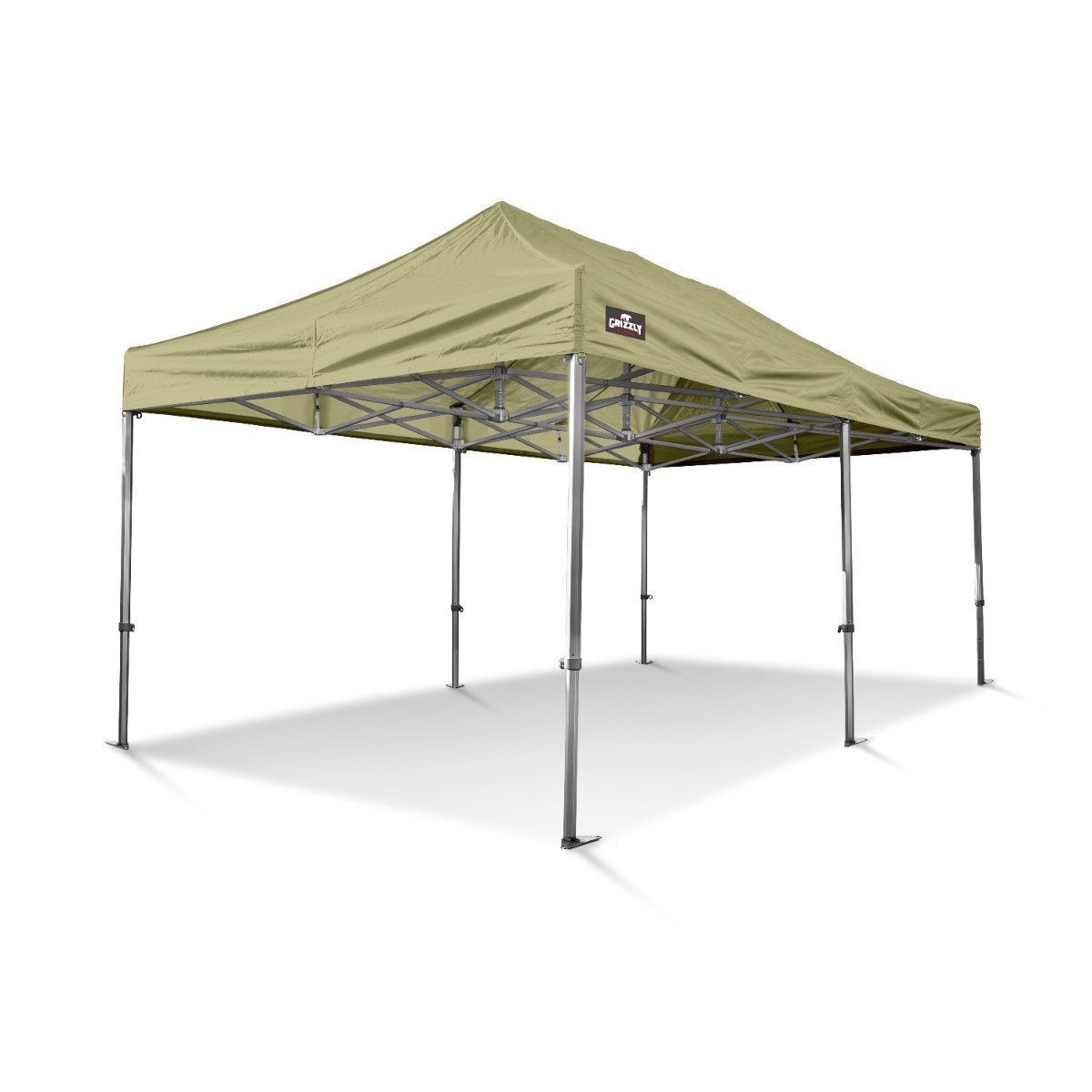 Grizzly Outdoor GOW4036S GO-WORK40 Carpa de trabajo 3x6 m Arena
