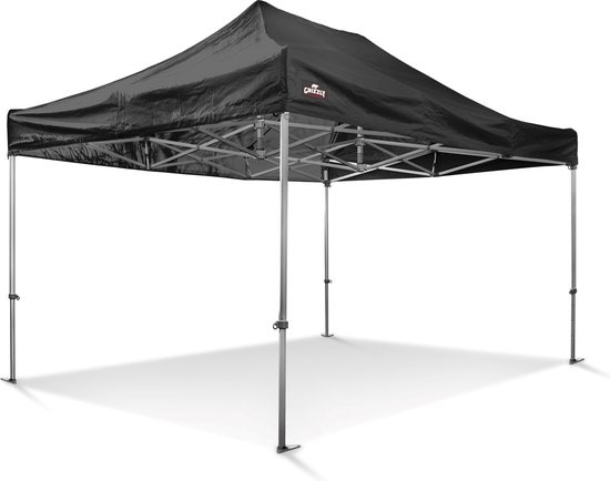 Grizzly Outdoor GOW50PVC345Z GO-WORK50-PVC Carpa de trabajo 3x4,5 m Negro