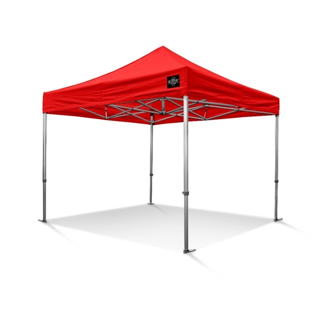 Grizzly Outdoor GOW5044R GO-WORK50 Carpa de trabajo 4x4 m Rojo