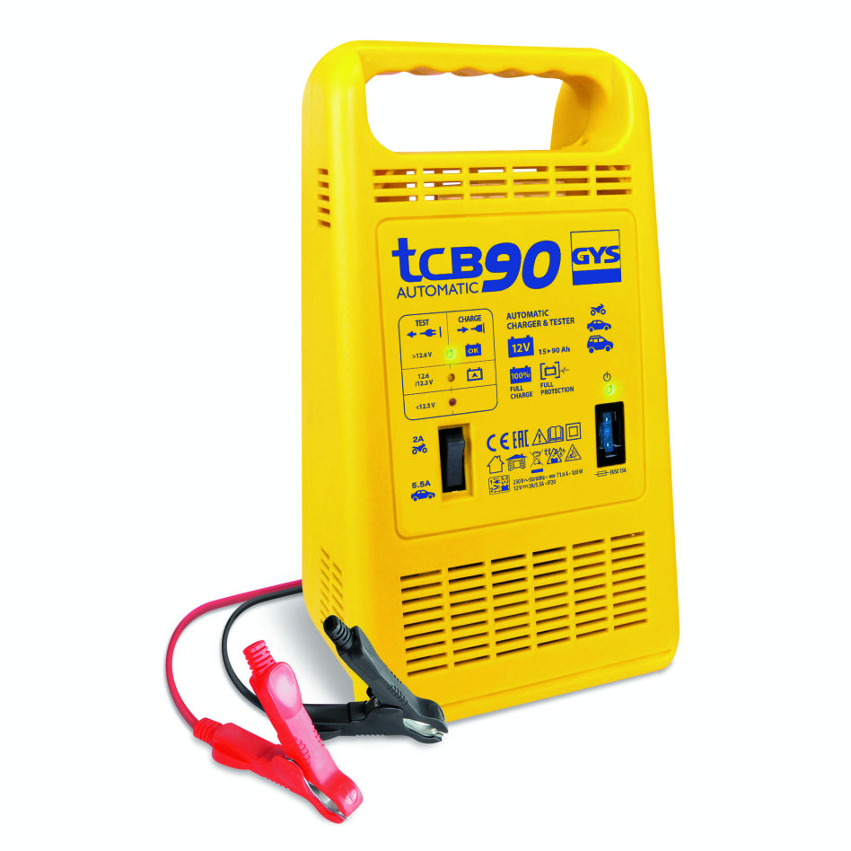 Gys 5192023260 TCB 90 Cargador automático de baterías 12V 15-90Ah