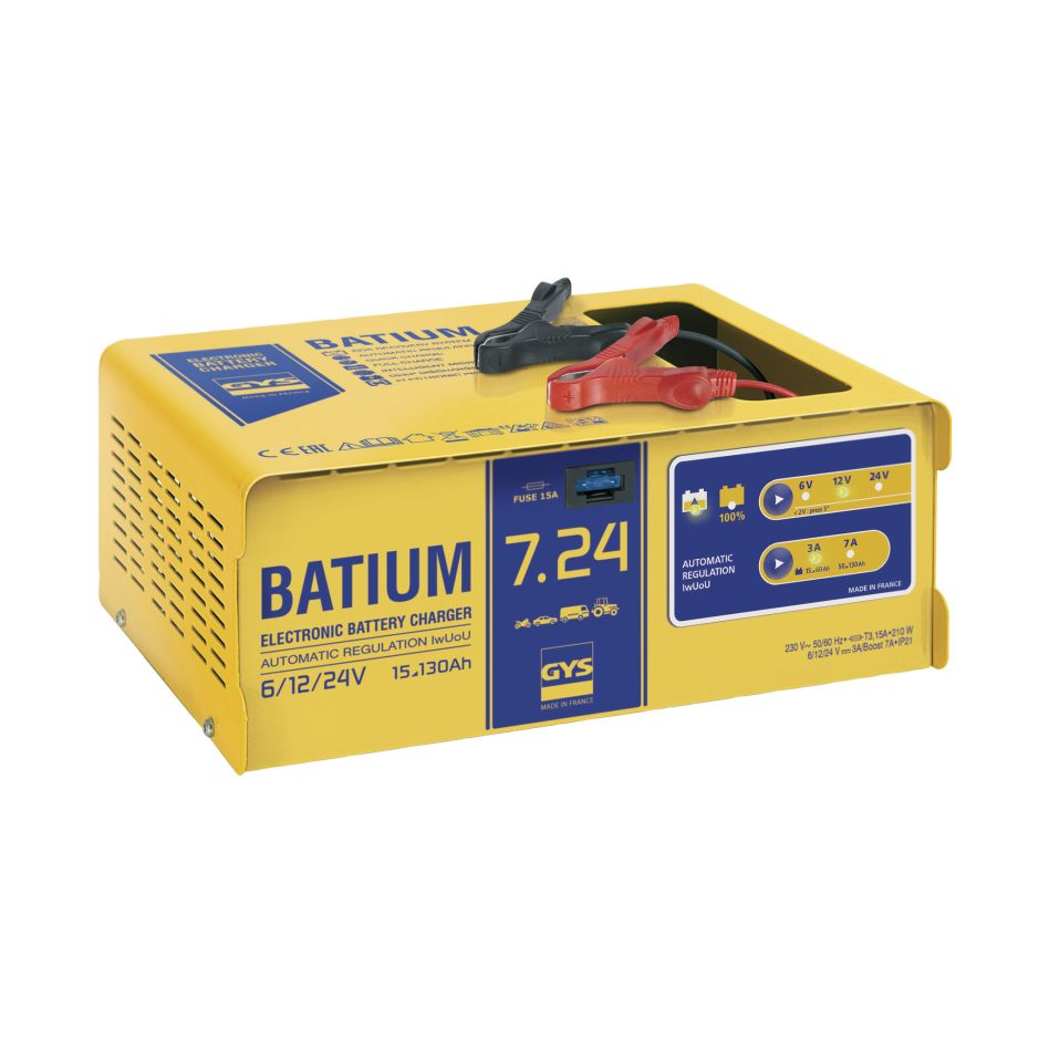 Gys 5192024502 BATIUM Cargador de batería automático 7/24