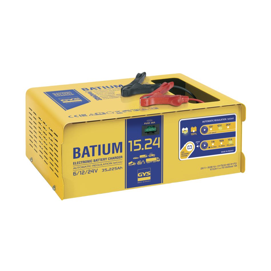 Gys 5192024526 Cargador automático de baterías BATIUM 15/24