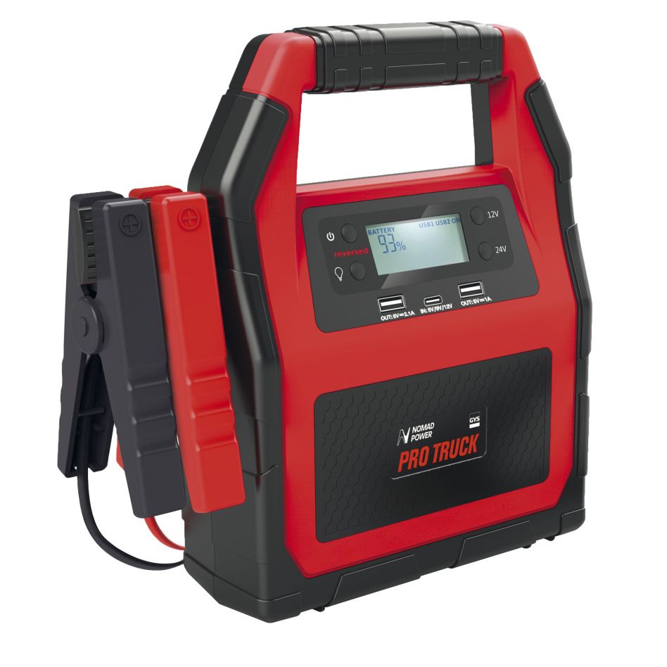 Gys 5192027527 Booster de arranque Nomad Power PRO TRUCK litio 12/24V