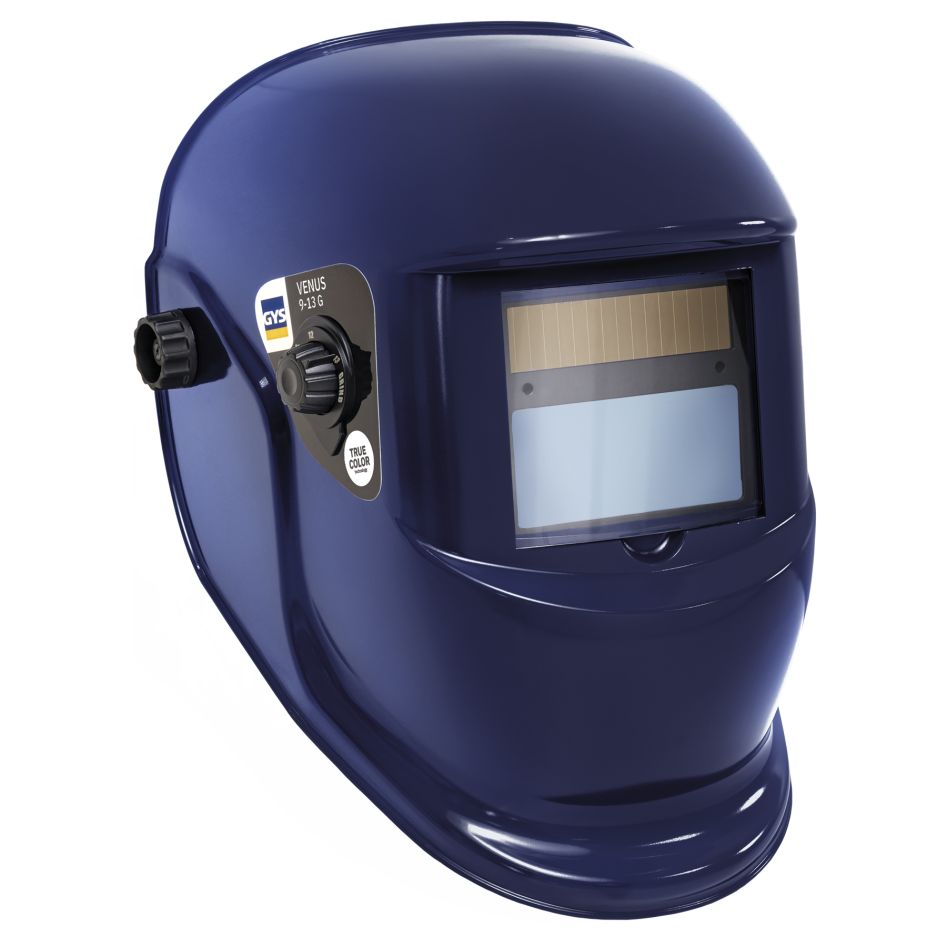 Gys 5193079748 LCD Venus 9-13 G Azul Color Verdadero Casco de Soldador