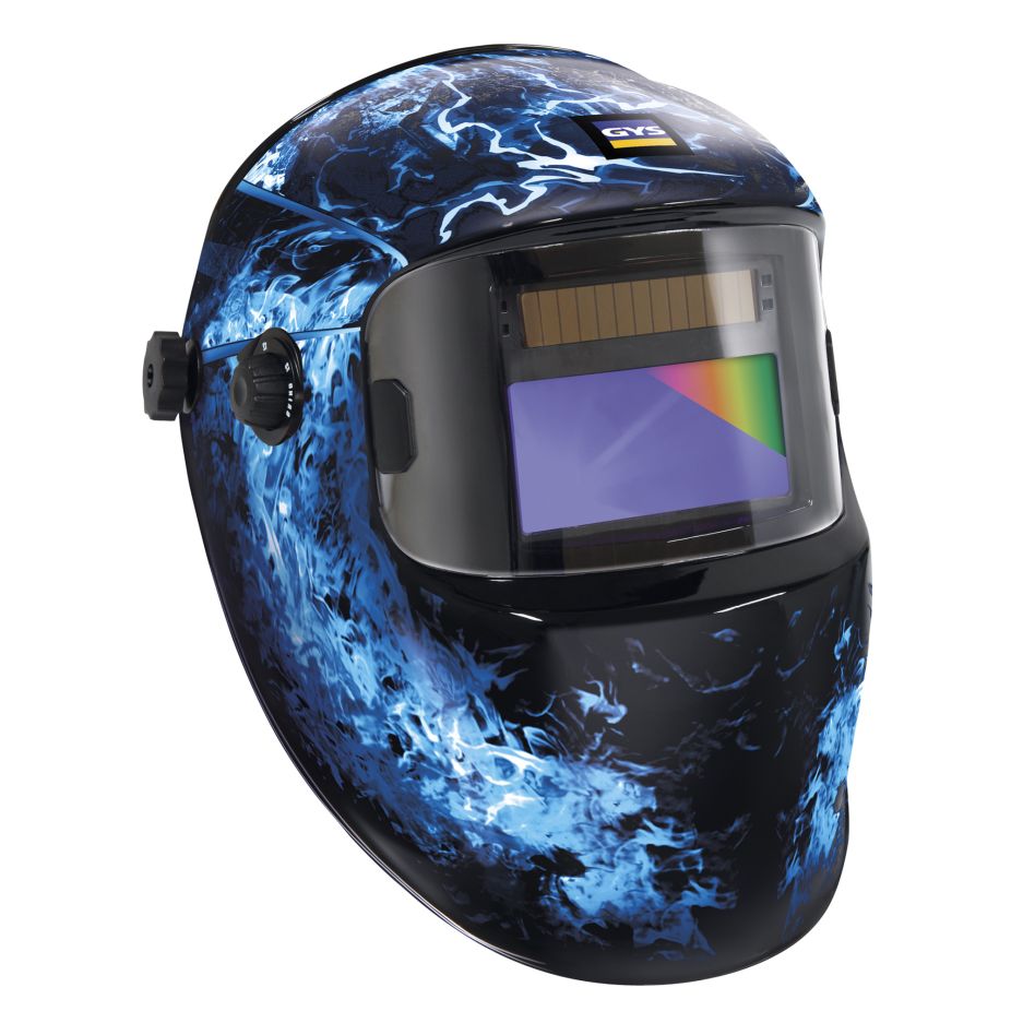 Gys 5192083158 Casco de soldador Promax 3/5-13G Bluewater True Color