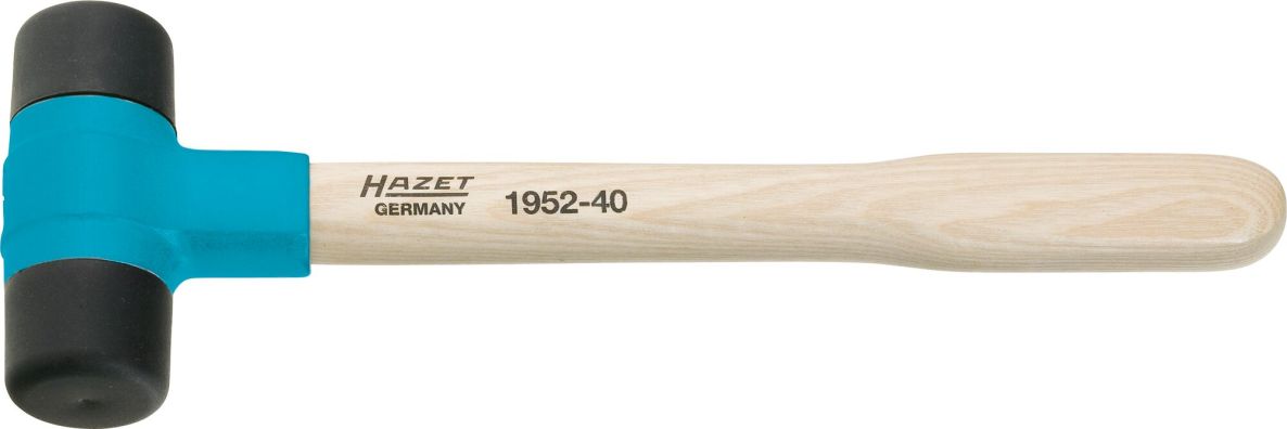 Hazet 1952-40 Mazo de pl&aacute;stico con brazo de retroceso de 40 mm