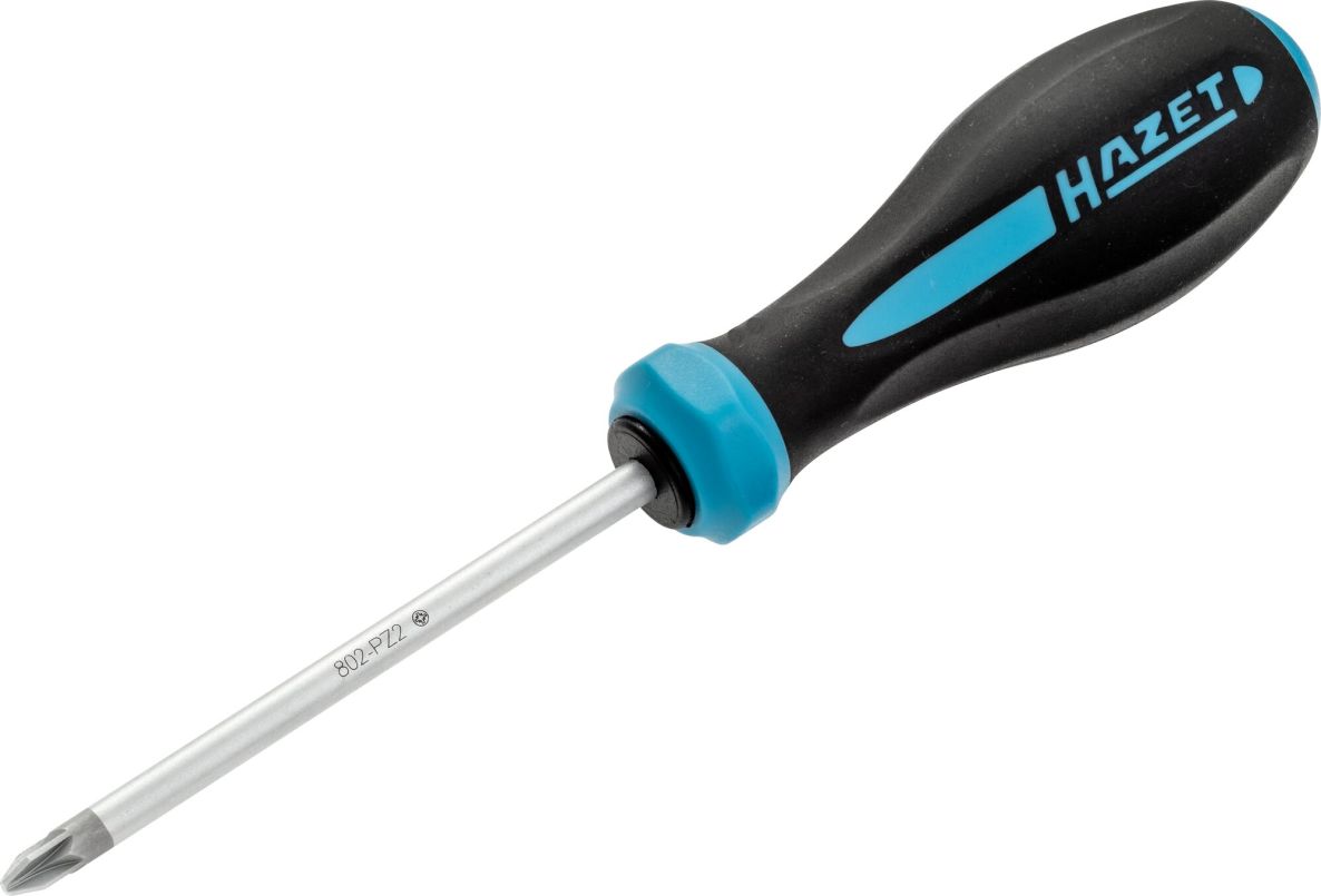 Hazet 802-PZ2 Destornillador HEXAnamic® con perfil Pozidriv PZ SW PZ2