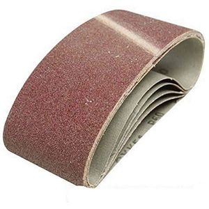 Hegner 50120003 Bandas de lija grano 240 para lijadora TWS230 6 piezas