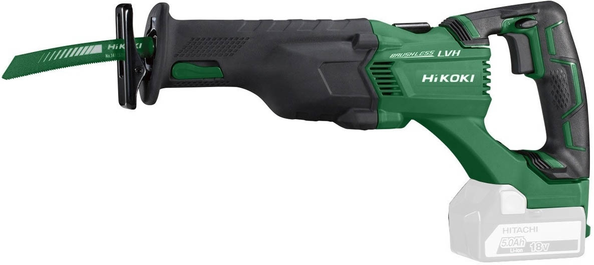 HiKOKI CR18DBLW4Z Sierra sable 18V excl. baterías y cargador