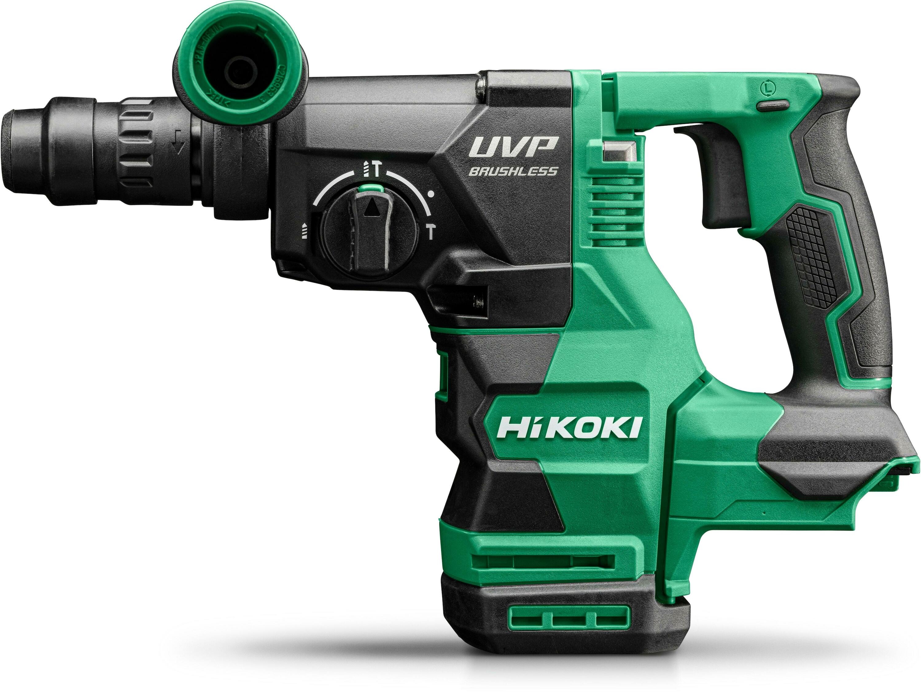 HiKOKI DH3628DCW2Z Martillo perforador inalámbrico SDS-Plus 36V sin baterías ni cargador en maletín HSC IV