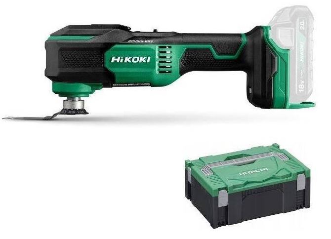 HiKOKI CV18DAW3Z Multiherramienta 18V sin baterías ni cargador en maletín Hikoki System II