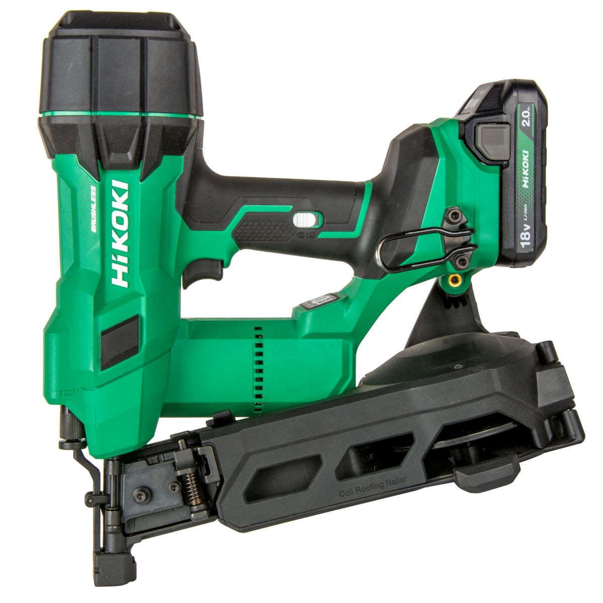 HiKOKI NV1845DAWXZ Clavadora de tambor sin cable 18V 22-45mm 2x2,0 Ah en malet&iacute;n HSC IV