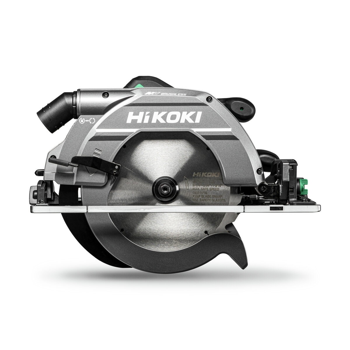 HiKOKI C3609DUMW4Z Sierra circular sin cable 36V sin escobillas 85mm excl. bater&iacute;a y cargador con gu&iacute;as en caja