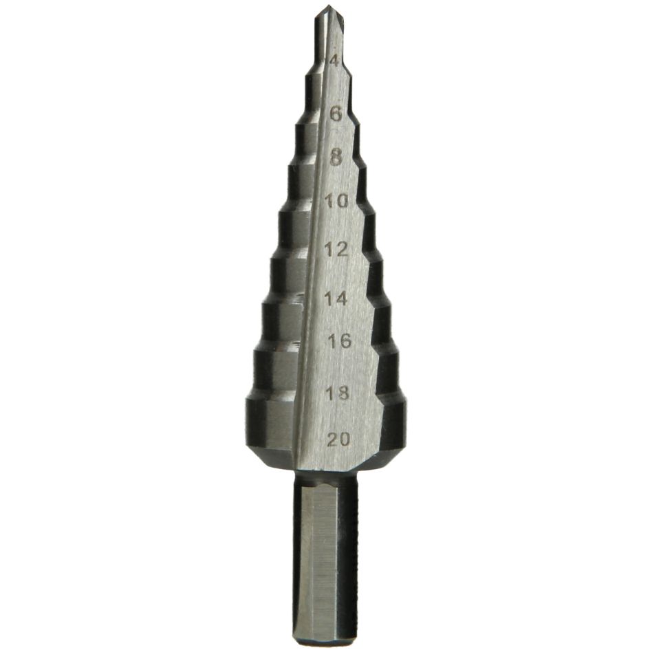 HiKOKI Accesorios 780111 Broca escalonada HSS/espiral recta 4-12 mm