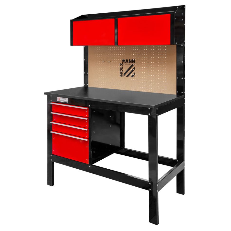 Holzmann WT39 Banco de trabajo multifuncional 1200 x 590 x 20mm