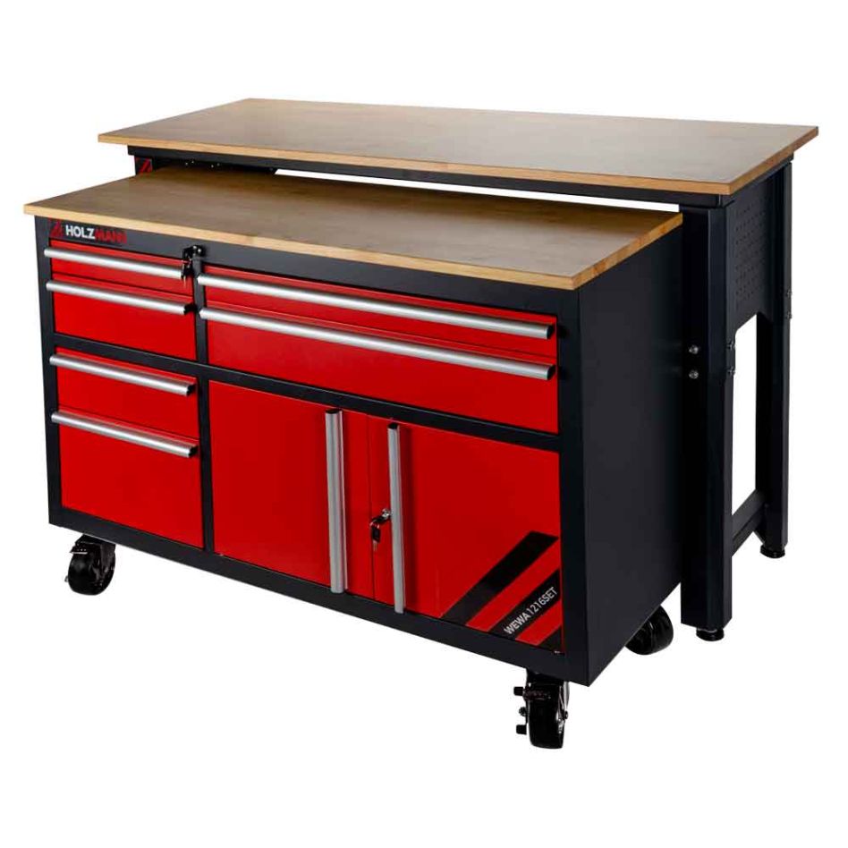Holzmann WEWA1216SET Banco de trabajo Carro de taller SET