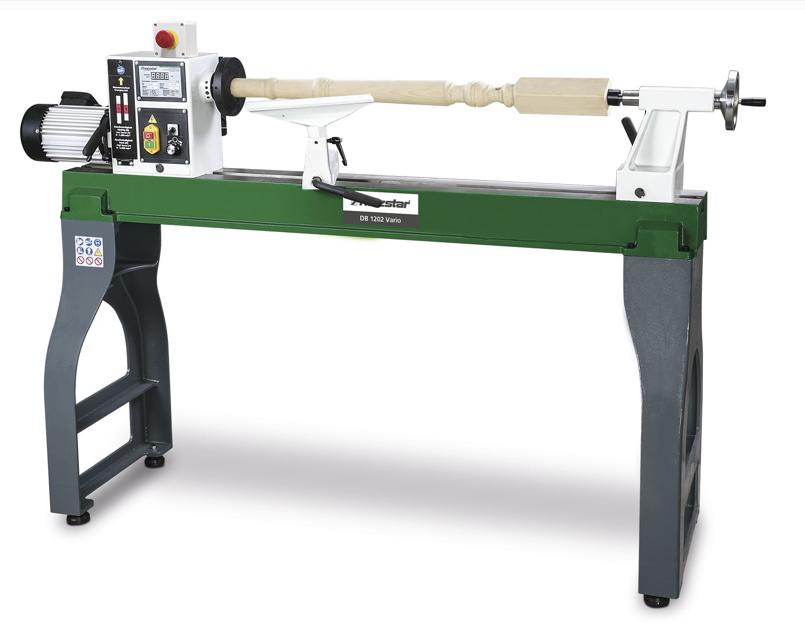 Holzstar 715921202 DB1202VARIO Torno de madera 1185 mm