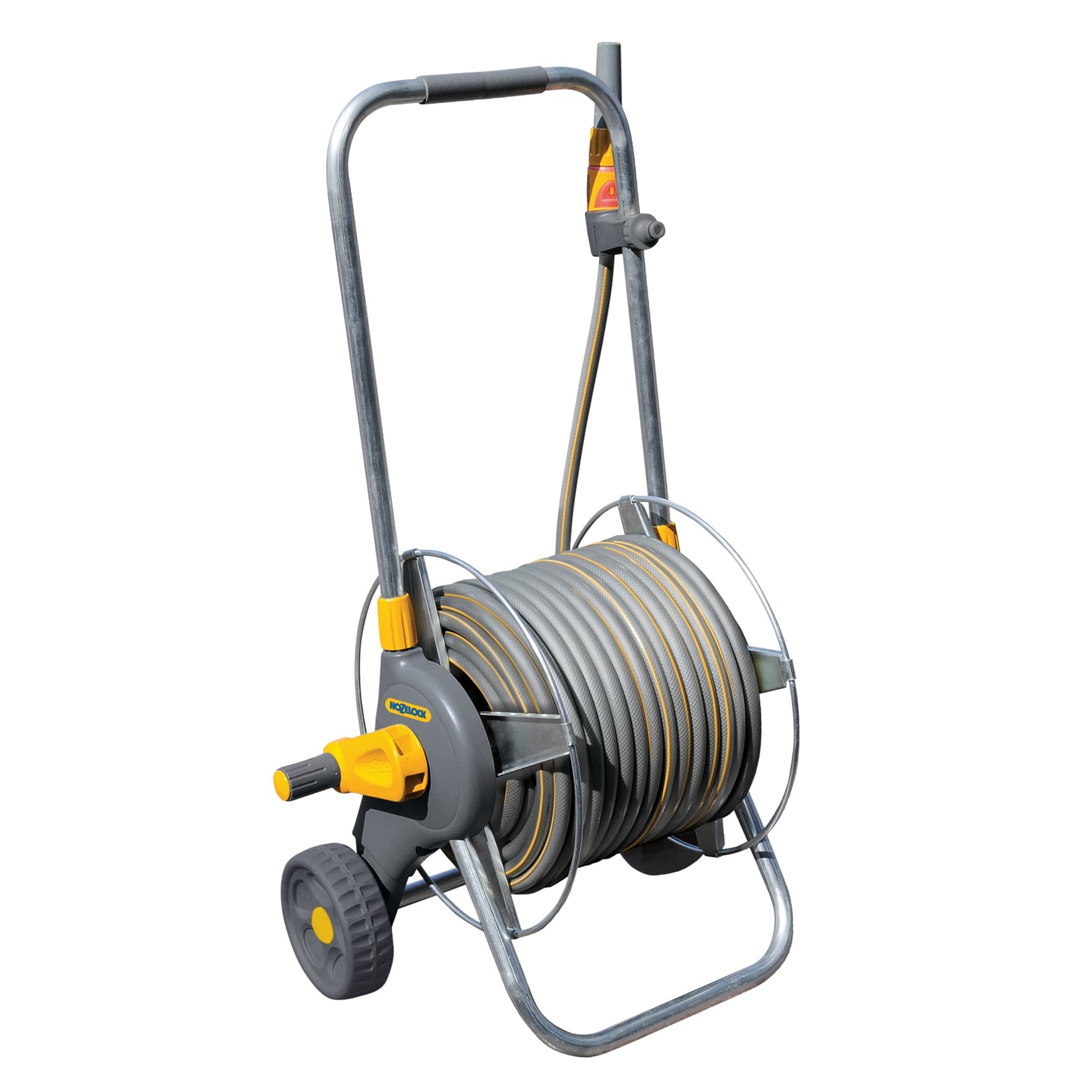 Hozelock 2436R0000 Carro portamangueras Metal + manguera de 30 m 