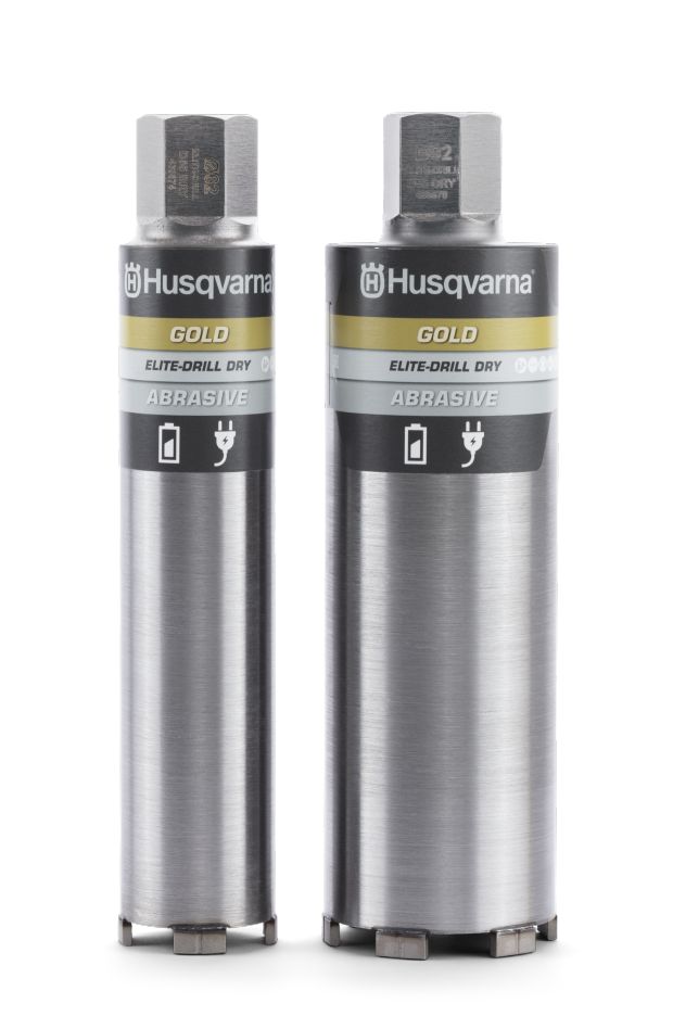 Husqvarna 536940001 ELITE-DRILL D65 DRY Broca de diamante segmentada ⌀ 62 mm 1 1/4"