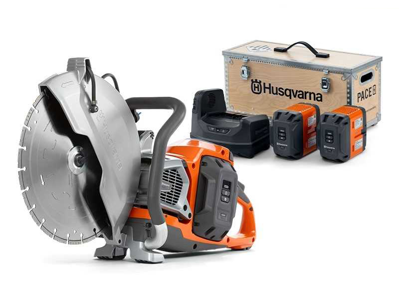 Husqvarna 970546710 Kit cortador de batería K1 PACE: 2 x B750X