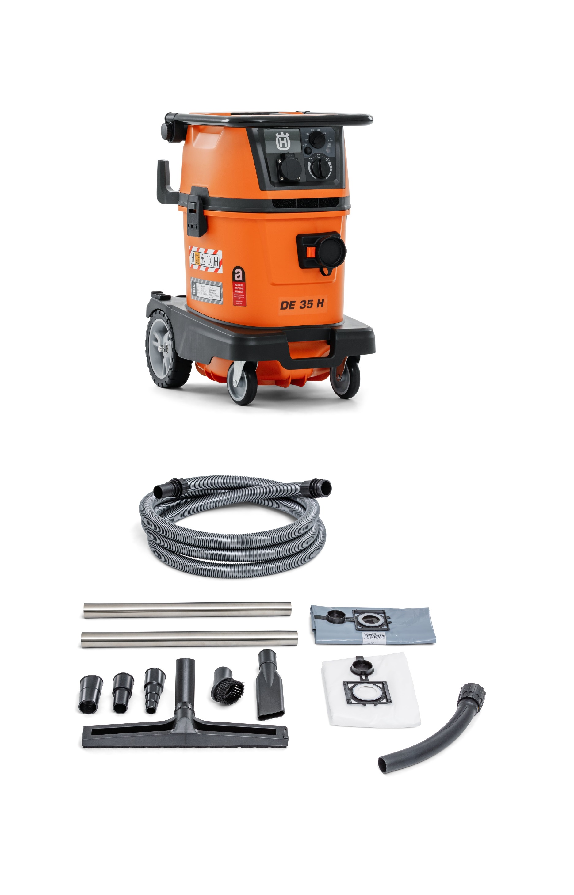 Husqvarna 970804601 Aspiradora en seco y h&uacute;medo DE 35H 230V