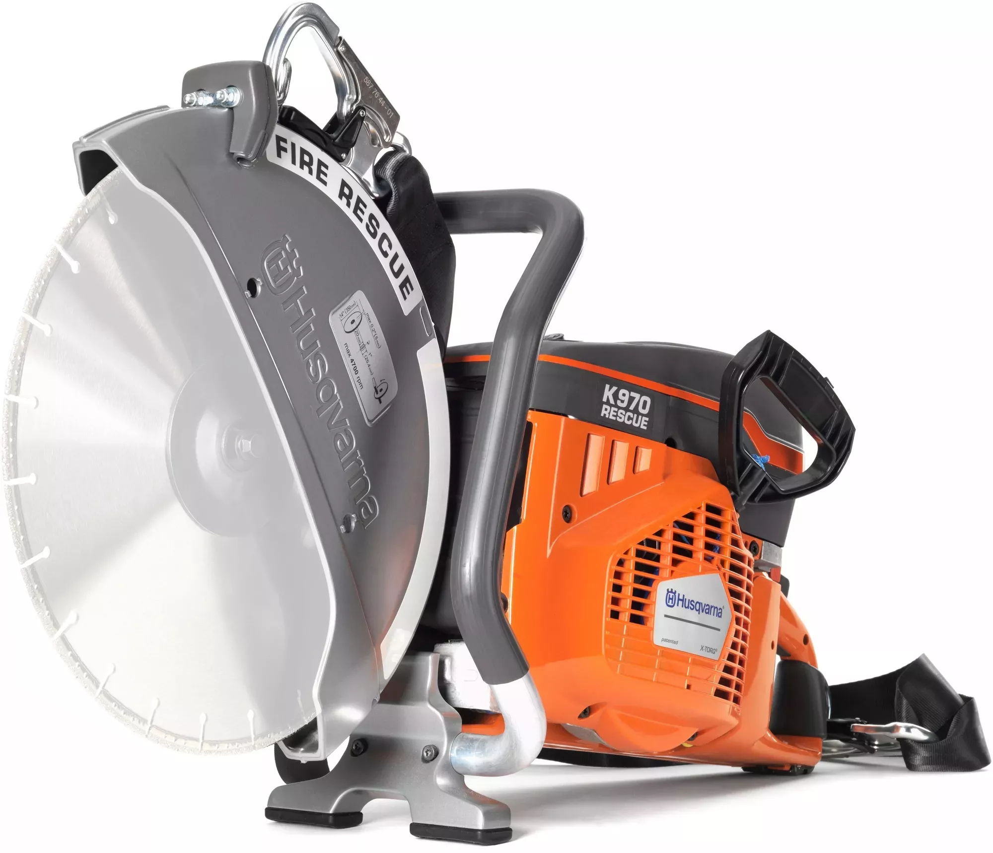 Husqvarna 967635601 K970 Cortadora de motor de rescate 350 mm