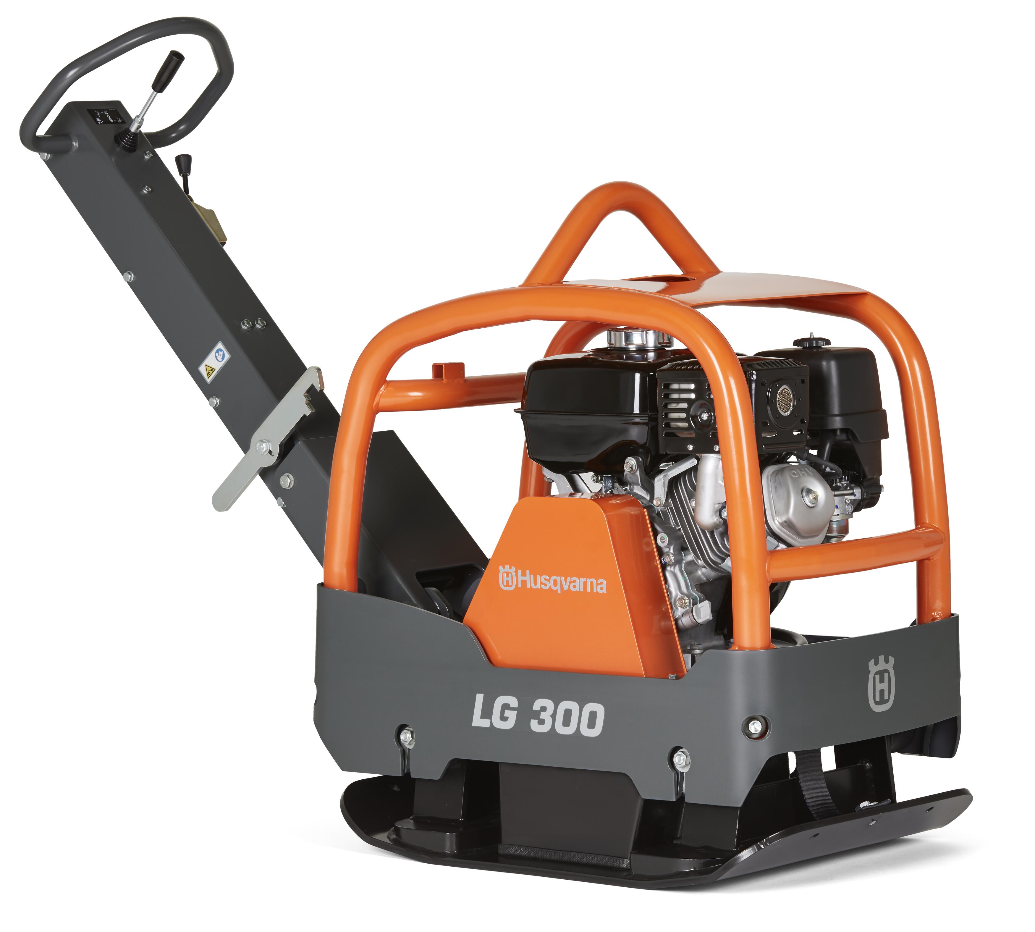 Husqvarna 967855302 LG300 Placa Vibratoria Reversible Honda Gasolina 40 kN 600 mm