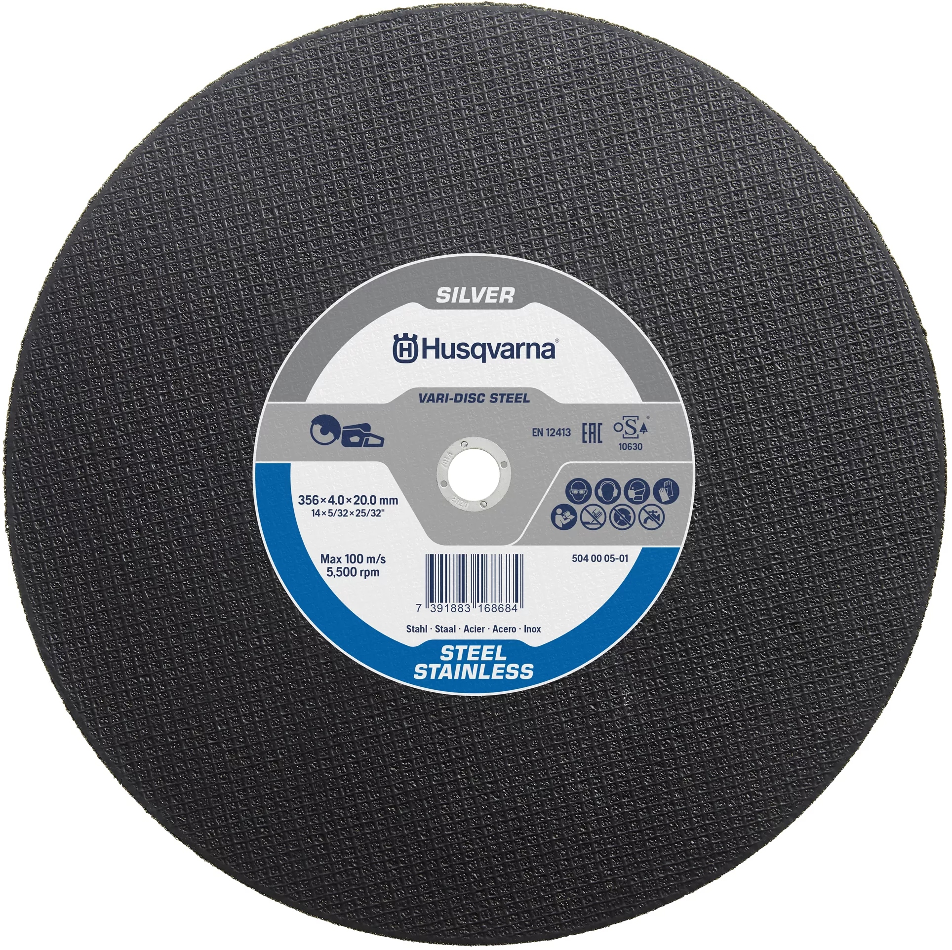 Husqvarna 596826701 VARI-DISC STEEL Disco de corte 230x22,23 mm