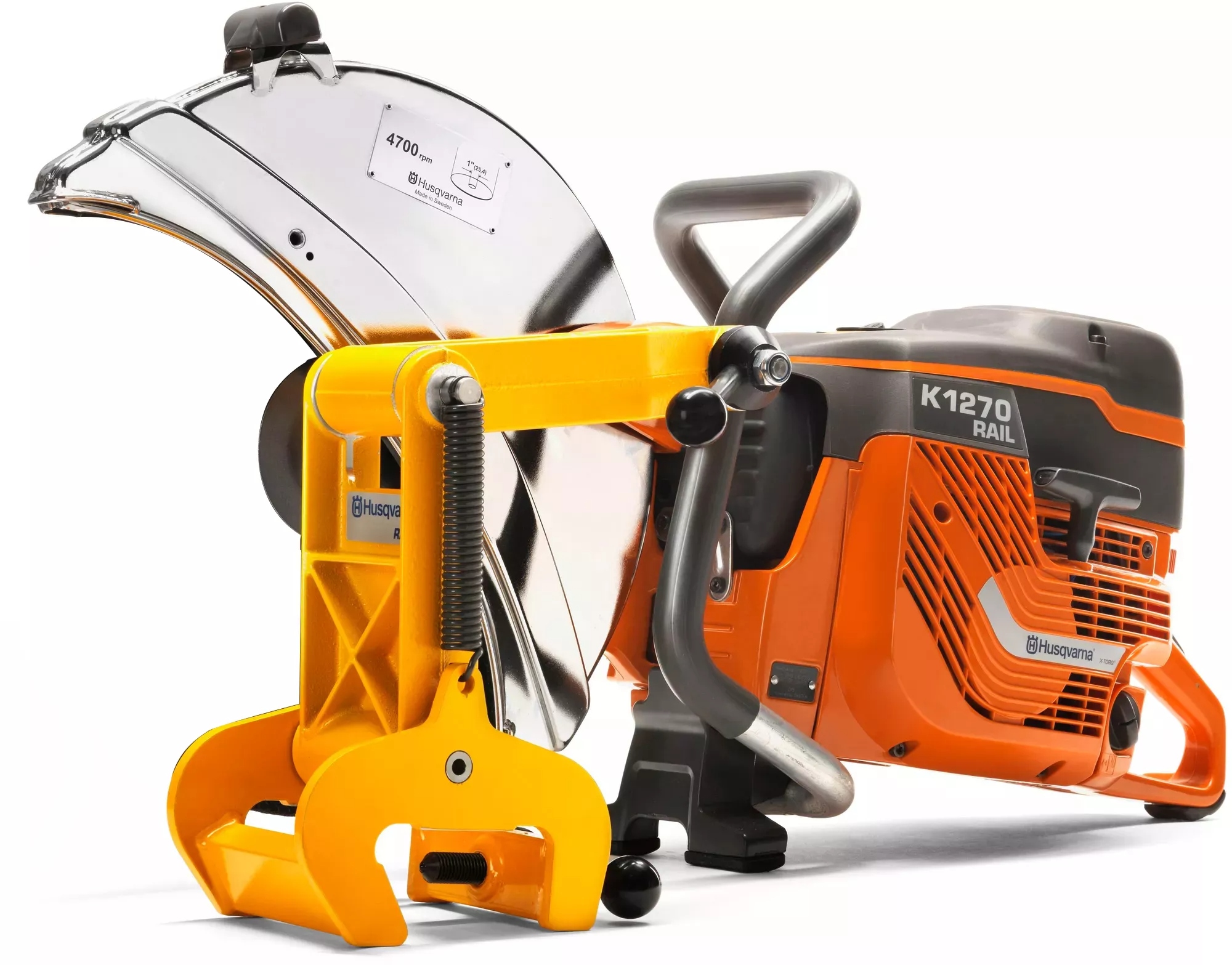 Husqvarna 967982301 Cortadora de motor de carril K1270 400 mm + pinza RA10