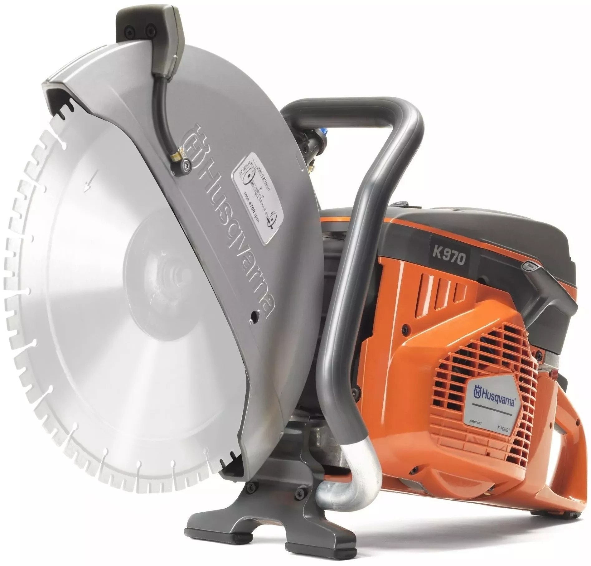 Husqvarna 967348001 Tronzadora a motor K970 MKIII 350 mm + hoja de sierra Elite-Cut S45