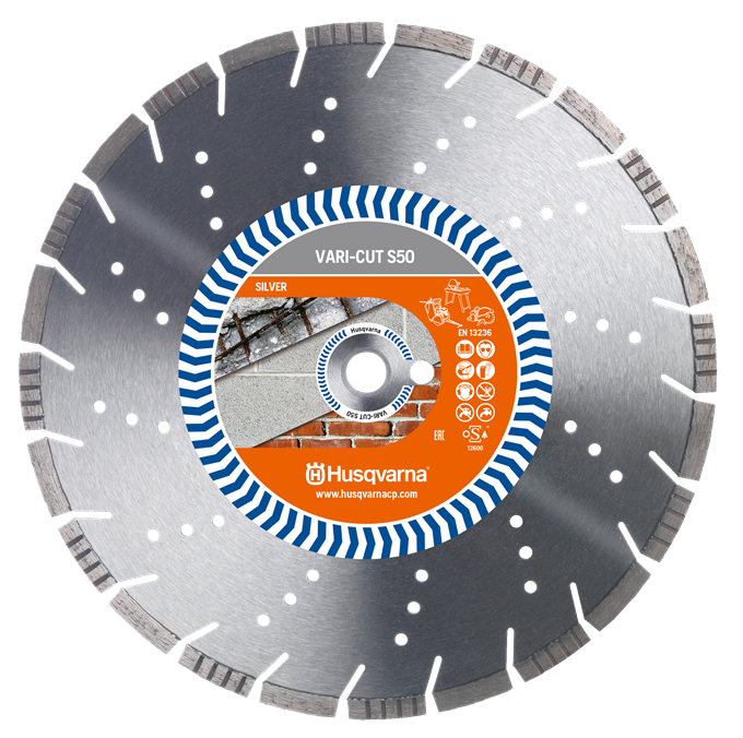 Husqvarna 586595501 Vari-Cut S50 Universal 300 x 25,4/20 mm Húmedo y Seco