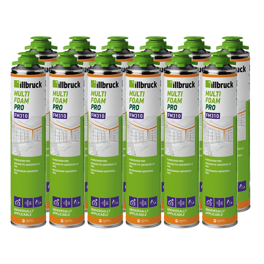 illbruck FM310328985 FM310 Pur espuma 12 x 750ml