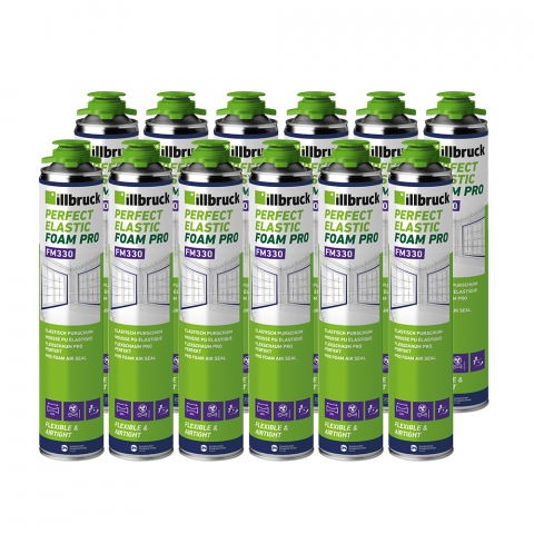 illbruck FM330399612 FM330 Espuma Elástica Perfecta 12 x 880ml