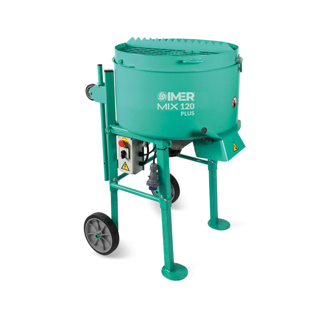 Imer 1194300 MIX 120 PLUS Batidora de compresi&oacute;n el&eacute;ctrica sobre ruedas 230V