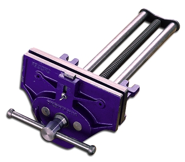 Irwin T5212ED IR Tornillo de banco con abrazadera de liberación rápida para trabajar la madera 9"/230mm