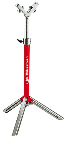 Rothenberger Accesorios 56047 Soporte para tubos, ajustable, hasta 6".