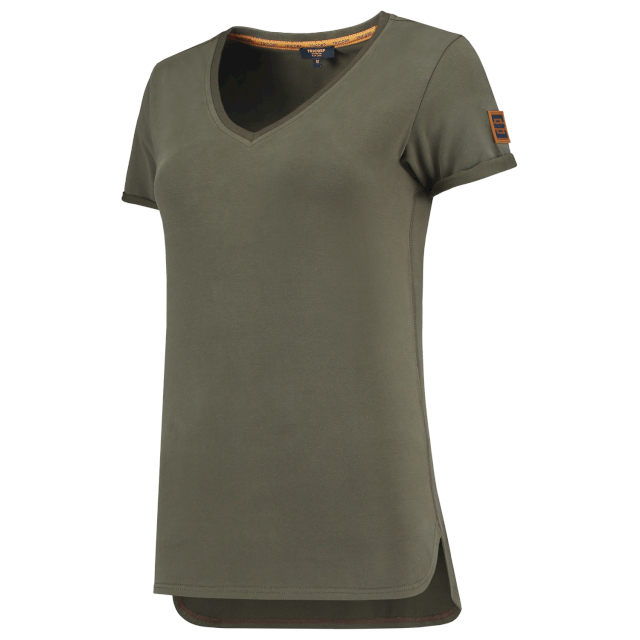 Tricorp Camiseta Premium Cuello en V Señoras 104006