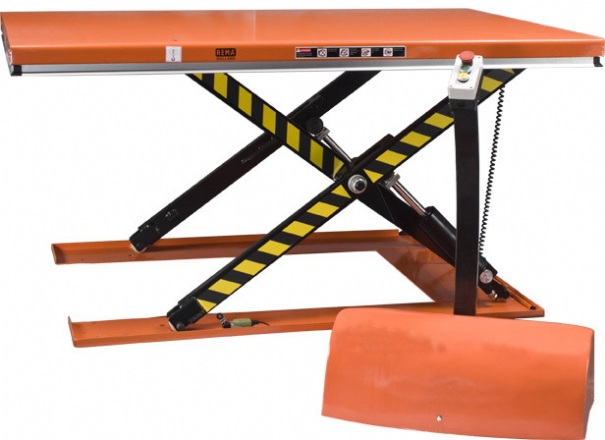 Rema 3459015 Mesa elevadora baja estacionaria HSL-2.0 2000 kg
