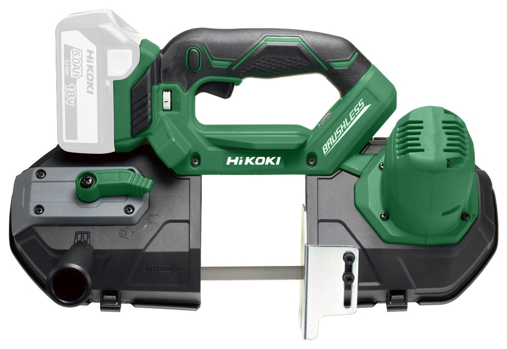 HiKOKI CB18DBLW4Z Sierra de cinta sin cable 18V sin baterías ni cargador + 5 años de garantía del distribuidor
