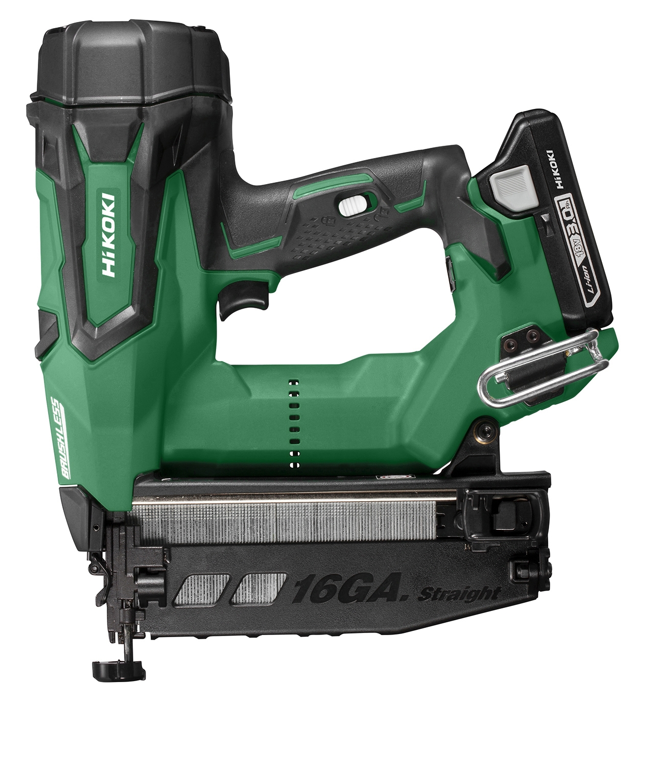 HiKOKI NT1865DBSLWXZ Clavadora a batería 25 - 65 mm 18V 3.0Ah Li-Ion